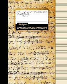 Stream Free R.E.A.D Blank Sheet Music: Music Manuscript Paper / Staff Paper / Musicians Notebook [