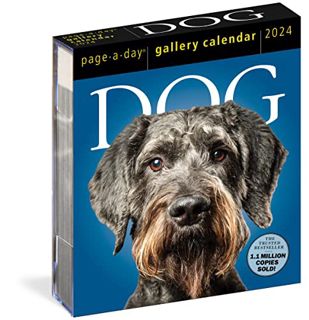 [PDF-EPub] Download Dog Page-A-Day Gallery Calendar 2024: An Elegant Canine Celebration