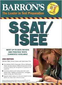 Get [KINDLE PDF EBOOK EPUB] SSAT/ISEE: Secondary School Admissions Test/Independent School Entrance