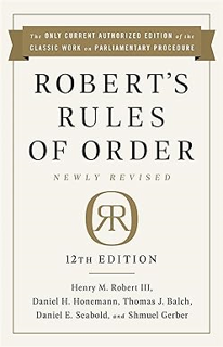 ~[^EPUB] Robert's Rules of Order Newly Revised, 12th edition -  Henry M. Robert III (Author),   Hen