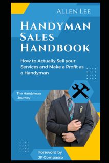 (Kindle) PDF Handyman Sales Handbook  How to actually SELL your services and make a PROFIT as a ha
