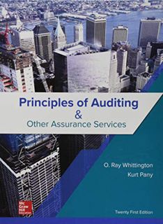 READ [PDF EBOOK EPUB KINDLE] Principles of Auditing & Other Assurance Services by  Ray Whittington &