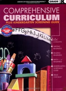 [View] [PDF EBOOK EPUB KINDLE] Comprehensive Curriculum Plus Kindergarten Screening Guide (Grade Pre
