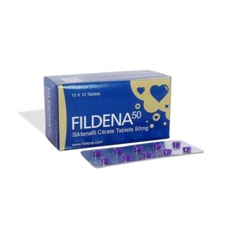 Fildena 50 (Sildenafil Citrate) Online