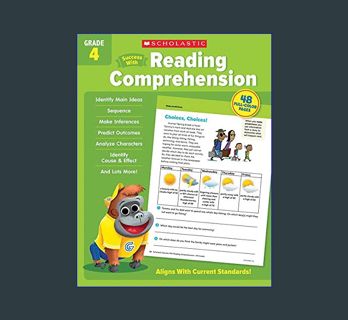 Full E-book Scholastic Success with Reading Comprehension Grade 4     Paperback – February 1, 2022