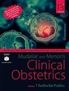 DOWNLOAD PDF Mudaliar and Menon’s Clinical Obstetrics by  T Radha Bai Prabhu (Author)   T Radha Bai