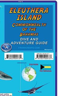 Get [PDF EBOOK EPUB KINDLE] Eleuthera (Bahamas) 1:190,000 Adventure Guide Map FRANKO by Franko Maps