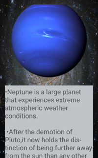The number eight planet NEPTUNE