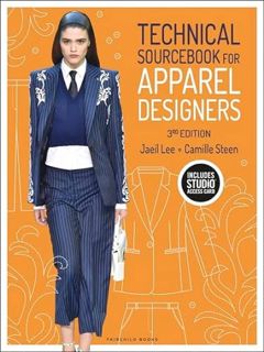 ACCESS KINDLE PDF EBOOK EPUB Technical Sourcebook for Apparel Designers: Bundle Book + Studio Access