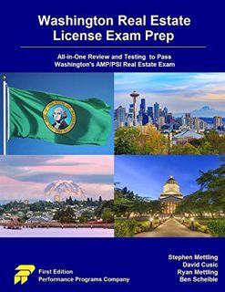 READ EPUB KINDLE PDF EBOOK Washington Real Estate License Exam Prep: All-in-One Review and Testing t