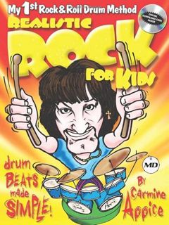 READ KINDLE PDF EBOOK EPUB Realistic Rock for Kids: My 1st Rock & Roll Drum Method Drum Beats Made S