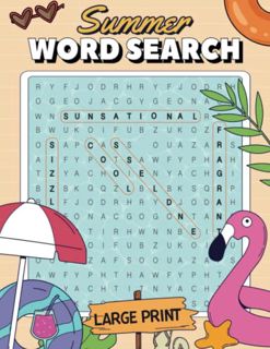 [VIEW] PDF EBOOK EPUB KINDLE Summer Word Search: A Summertime-themed Puzzle Activity Book For Teens