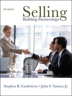 [READ] [EPUB KINDLE PDF EBOOK] Selling: Building Partnerships by  Stephen Castleberry &  John Tanner