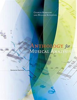 [GET] [KINDLE PDF EBOOK EPUB] Anthology for Musical Analysis by William Rothstein Charles Burkhart �