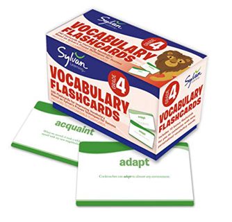 ACCESS [KINDLE PDF EBOOK EPUB] 4th Grade Vocabulary Flashcards: 240 Flashcards for Improving Vocabul