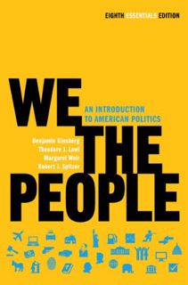 Read [EBOOK EPUB KINDLE PDF] We the People: An Introduction to American Politics (Eighth Essentials