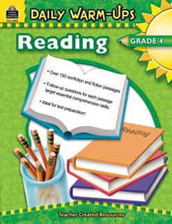 [View] EBOOK EPUB KINDLE PDF Daily Warm-Ups: Reading, Grade 4: Reading, Grade 4 by  Sarah Kartchner