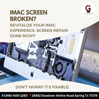 IMAC SCREEN REPAIRING SERVICE BY CELL GEEKS SPRING