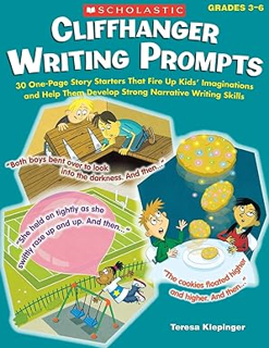 [PDF] ⚡️ DOWNLOAD Cliffhanger Writing Prompts: 30 One-Page Story Starters That Fire Up Kids Imaginat