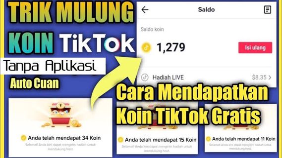 Cara Mendapatkan Koin di TikTok