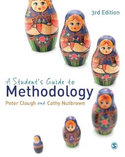 Get [PDF EBOOK EPUB KINDLE] A Student′s Guide to Methodology by Peter Clough,Cathy Nutbrown 💖