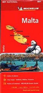 [Read] [PDF EBOOK EPUB KINDLE] Michelin Malta Map 801 (Maps/Country (Michelin)) by  Michelin 📚