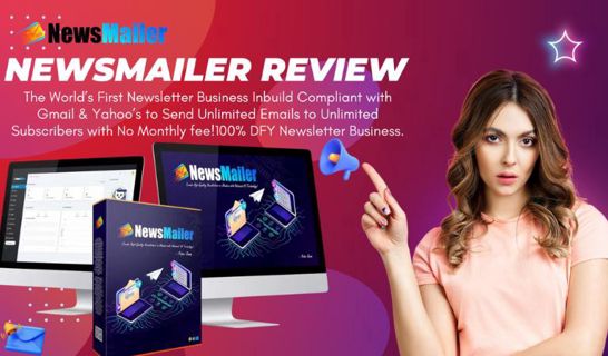 NewsMailer Review | Unlimited Emails, No Monthly Fee, 100% DFY!