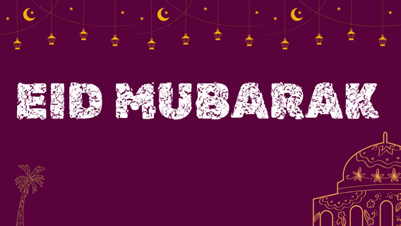 Eid Mubarak!