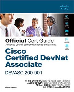 Access [PDF EBOOK EPUB KINDLE] Cisco Certified DevNet Associate DEVASC 200-901 Official Cert Guide b