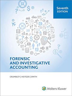 [View] KINDLE PDF EBOOK EPUB Forensic and Investigative Accounting (7th Edition) by  Professor D. La
