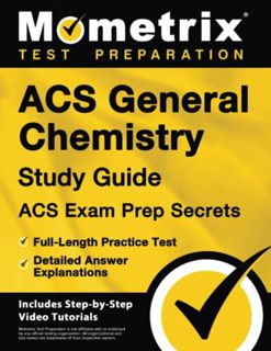 [GET] [KINDLE PDF EBOOK EPUB] ACS General Chemistry Study Guide - ACS Exam Prep Secrets, Full-Length