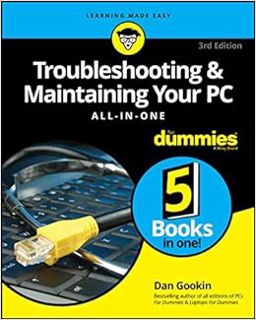 GET [PDF EBOOK EPUB KINDLE] Troubleshooting & Maintaining Your PC All-in-One For Dummies by Dan Gook