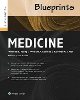 Access PDF EBOOK EPUB KINDLE Blueprints Medicine (Blueprints Series) by  Vincent Young MD  PhD,Willi