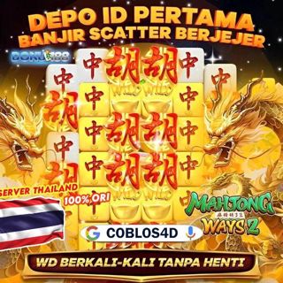 COBLOS4D Banjir Scatter Mahjong Ways2 Slot Server Thailand