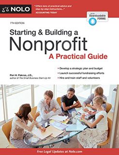 [Access] KINDLE PDF EBOOK EPUB Starting & Building a Nonprofit: A Practical Guide by  Peri Pakroo J.