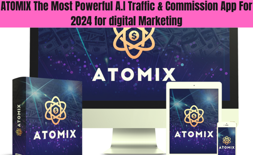 Do you want to make money online easily? Then yes, this is for you ATOMIX