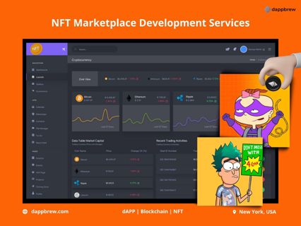 Premium NFT Marketplace Development Services | Dappbrew