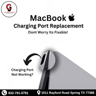 MACBOOK CHARGING PORT REPLACEMENT SERVICE BY CELL GEEKS RAYFORD