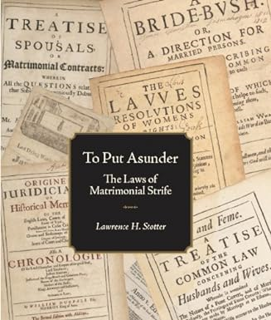 Books ✔️ Download TO PUT ASUNDER: THE LAWS OF MATRIMONIAL STRIFE Full Audiobook