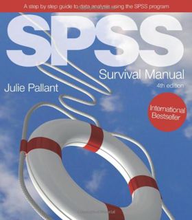 [VIEW] [EPUB KINDLE PDF EBOOK] SPSS Survival Manual: A step by step guide to data analysis using SPS
