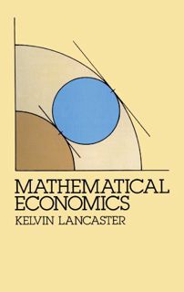 READ PDF EBOOK EPUB KINDLE Mathematical Economics (Dover Books on Computer Science) by  Kelvin Lanca