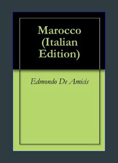 Epub Kndle Marocco (Italian Edition)     Kindle Edition