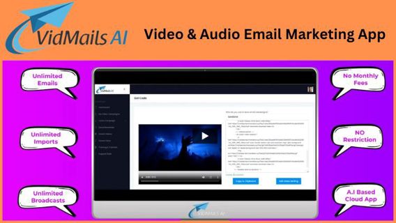 VidMails AI Review: Video & Audio Email Marketing App