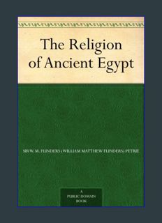 Download Online The Religion of Ancient Egypt     Kindle Edition