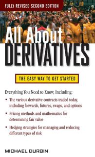 GET EPUB KINDLE PDF EBOOK All About Derivatives Second Edition (All About Series) by  Michael Durbin