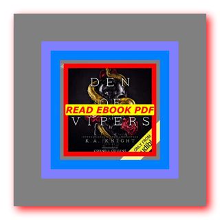 READDOWNLOAD$[ Den of Vipers Read book $ePub by K.A. Knight