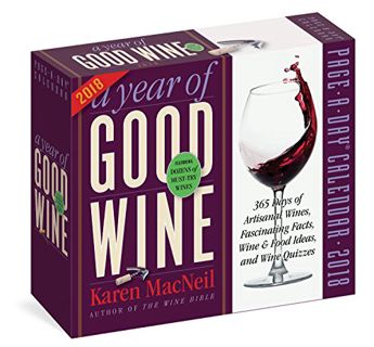 Read [PDF EBOOK EPUB KINDLE] A Year of Good Wine Page-A-Day Calendar 2018 by  Karen MacNeil 🎯