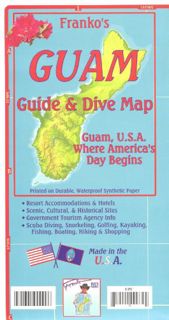 [View] [EPUB KINDLE PDF EBOOK] Guam (Micronesia) 1:94,000 Guide & Dive Map, waterproof FRANKO by  Fr