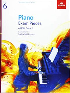 [GET] EBOOK EPUB KINDLE PDF Piano Exam Pieces 2021 & 2022, ABRSM Grade 6: Selected from the 2021 & 2