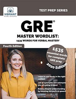 [ACCESS] KINDLE PDF EBOOK EPUB GRE Master Wordlist: 1535 Words for Verbal Mastery (Fourth Edition) b